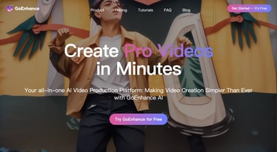 GoEnhance AI - Video to video, Image enhancer and upscaler preview